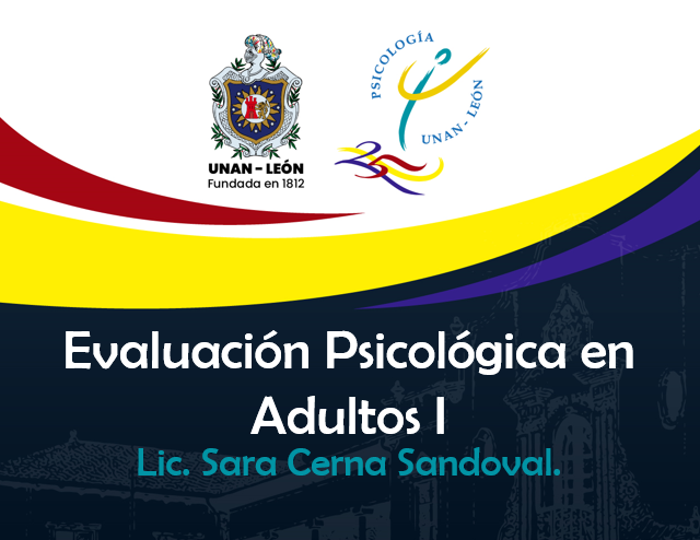 EVALUACIÓN PSICOLÓGICA EN ADULTOS I