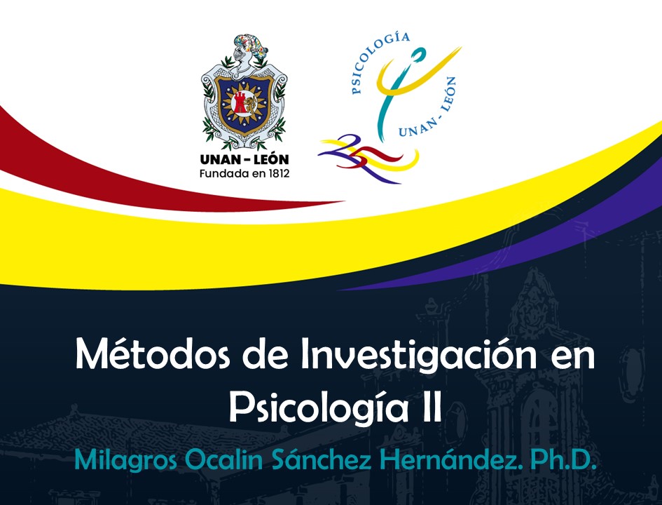 MÉTODOS DE INVESTIGACIÓN EN PSICOLOGÍA II