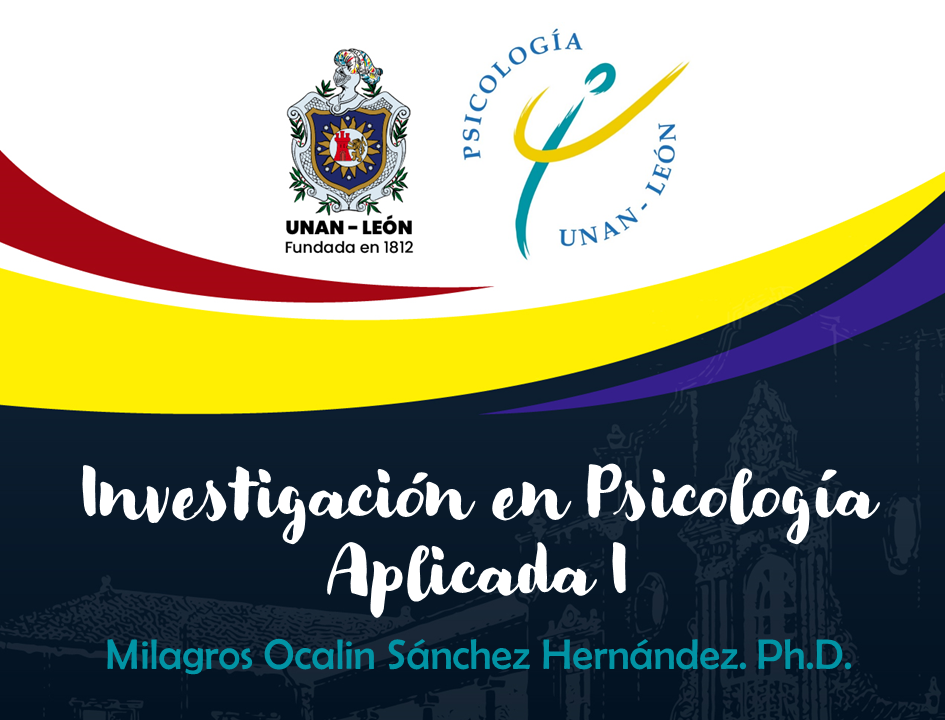 Investigación en Psicología Aplicada I