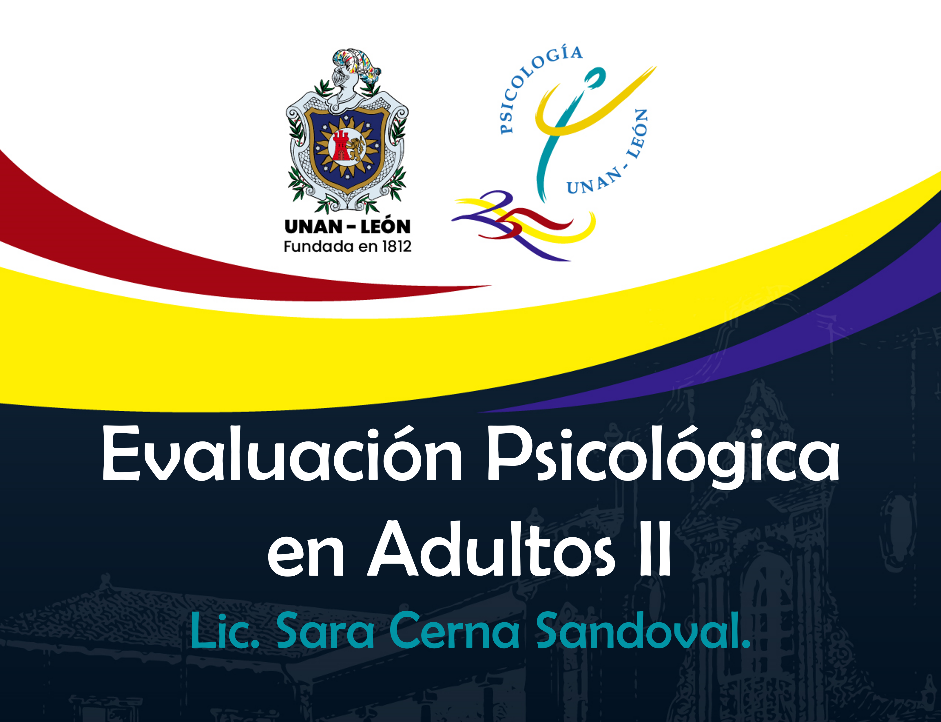 EVALUACIÓN PSICOLÓGICA EN ADULTOS II