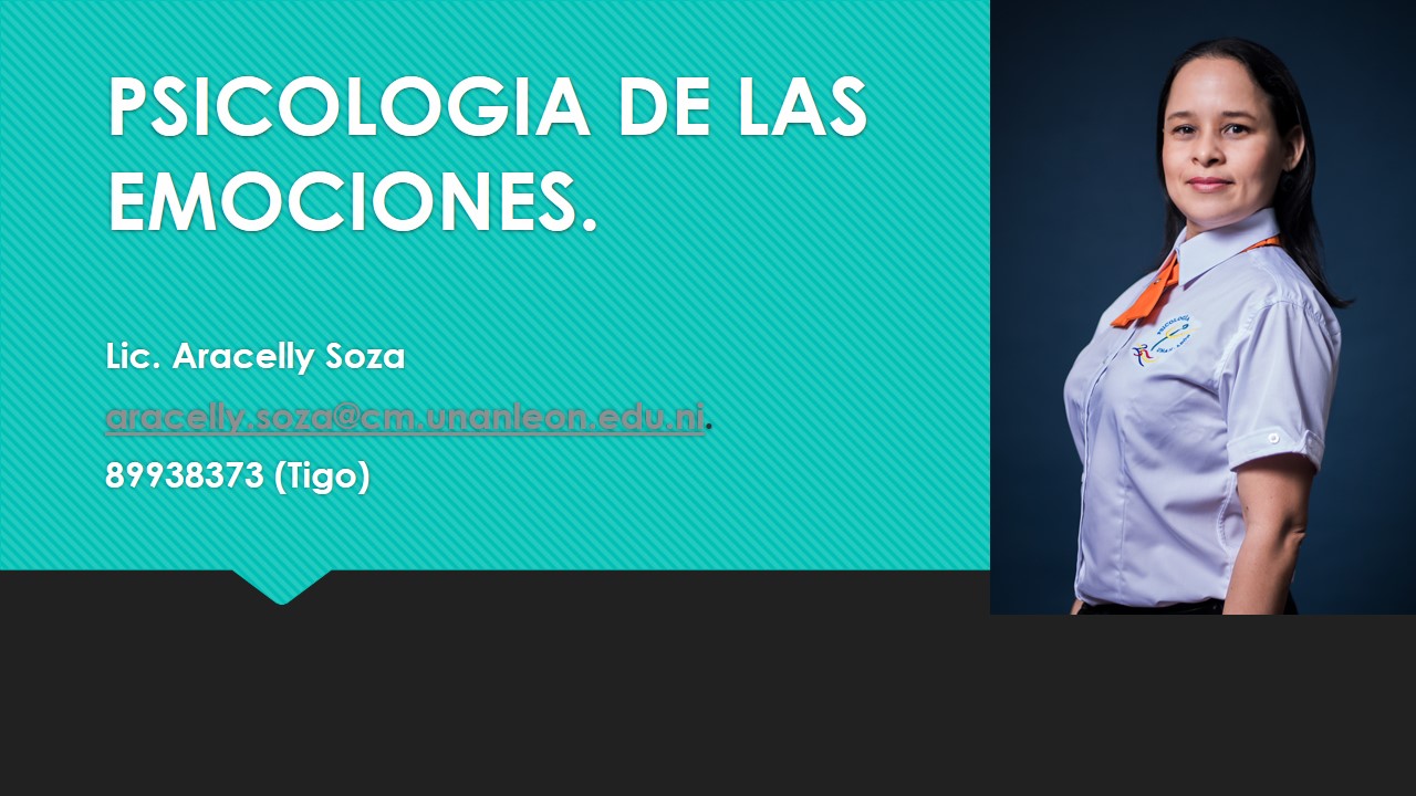 Electiva X: Psicología de las Emociones BAC