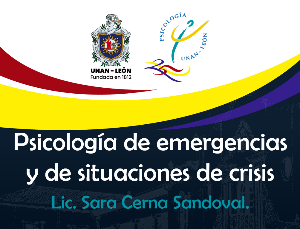 PSICOLOGÍA DE EMERGENCIAS Y DE SITUACIONES DE CRISIS