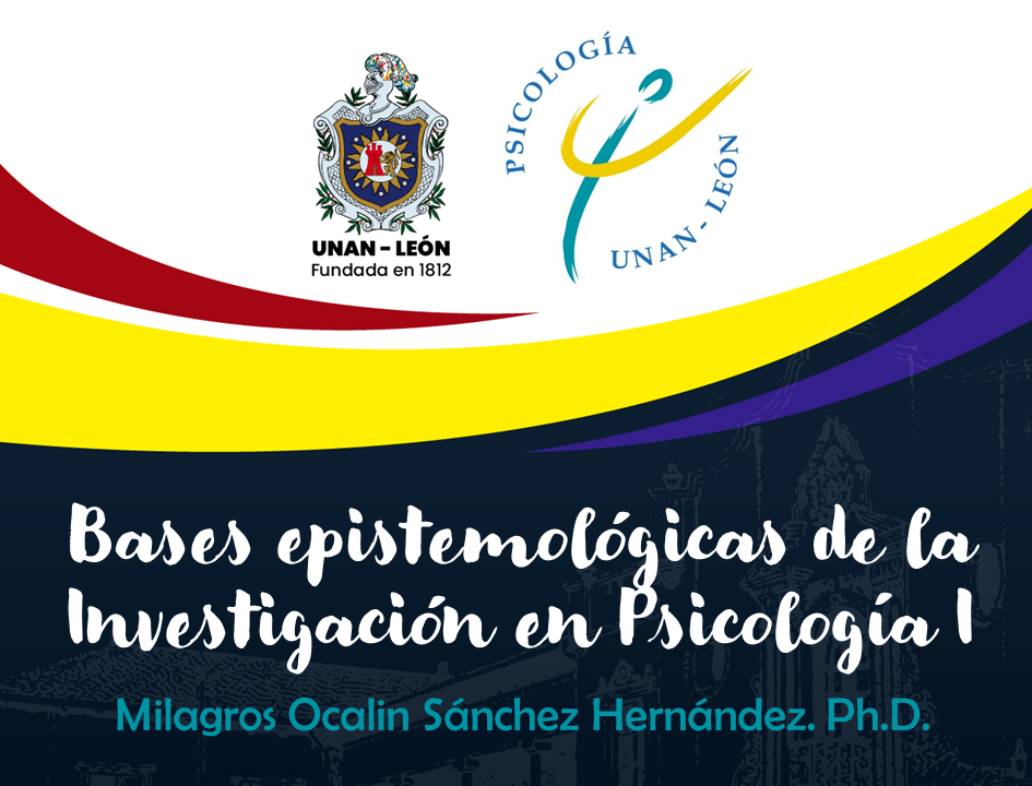 Bases epistemológicas de la Investigación en Psicología I 